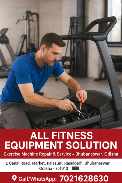 Cover photo of All Fitness Equipment Solution - Treadmill Service in Bhubaneswar